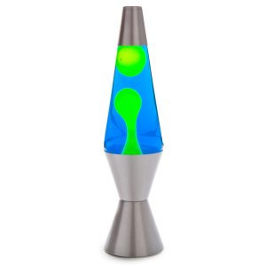 Silver/Yellow/Blue Lava Diamond Motion Lamp - LP-192