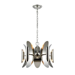 Interior 10 Light Pendant Polished Nickel - STRATO1