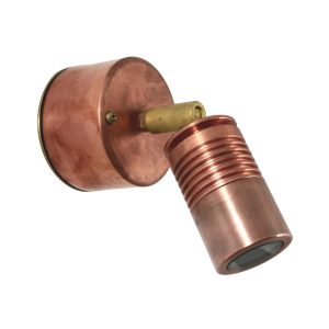 Euro Wall Spot 240V Retro Copper - EWS/R/COP