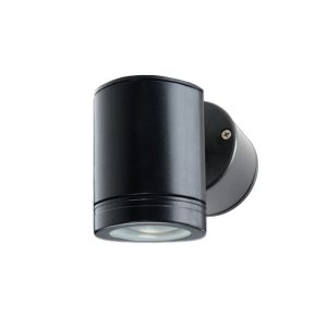 Wall Down Lite 240V Retro Black - DL/R/BK