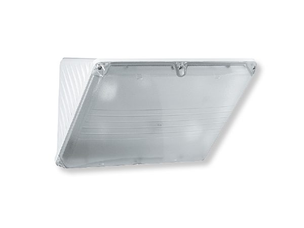 Triangle Large 18W PLC Polycarbonate Bulkhead White - LJ3718-WH