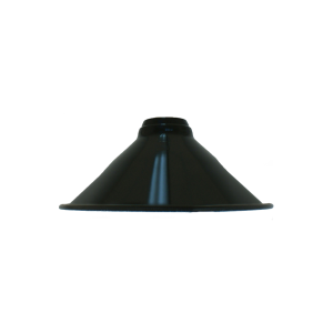 Edwardian 250mm Coolie Metal Shade Black - 3090275