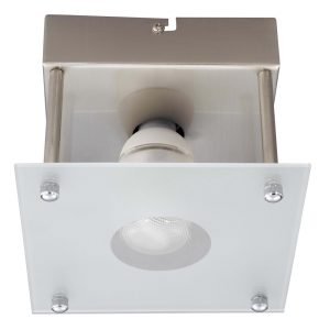 Fixed Flush Mount Satin Chrome - FA1068-1