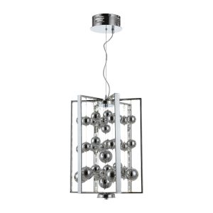 Chantel 27W LED Dimmable Pendant Chrome / Cool White