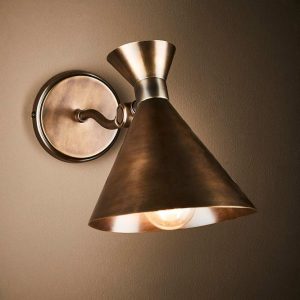 Lawson Wall Lamp Lantern Brass - ELKH534B