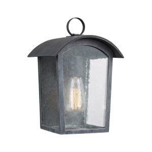 Hodges Small Wall Lantern Ash Black - FE/HODGES/S