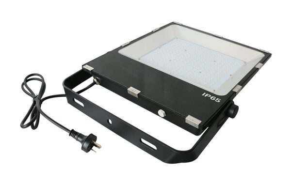 High Output 150W LED Flood Light Black / Cool White - FLOOD22