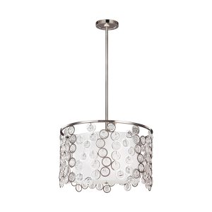 Lexi 3 Light Mini Pendant Polished Nickel - FE/LEXI/P