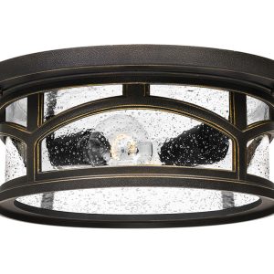 Marblehead 2 Light Flush Mount Palladian Bronze - QZ/MARBLEHEAD/F