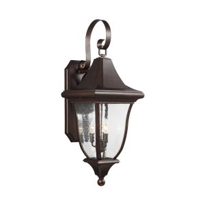 Oakmont Large Wall Lantern Patina Bronze - FE/OAKMONT2/L