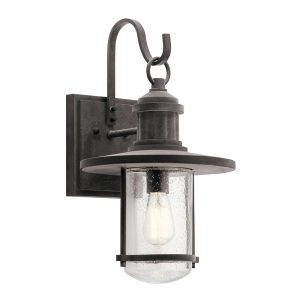 Riverwood XL Wall Lantern Weathered Zinc - KL/RIVERWOOD2/XL