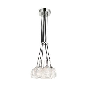 Rubin 24.5W LED 7 Light Cluster Chandelier Polished Nickel / Warm White - FE/RUBIN/7P