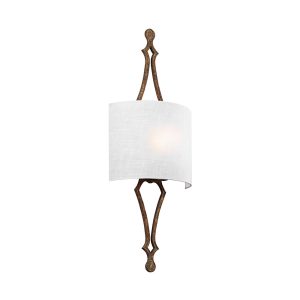 Tilling 1 Light Wall Light Distressed Goldleaf - FE/TILLING1 DSGL