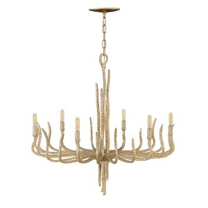 Spyre 6 Light Chandelier Champagne Gold - HK/SPYRE6C CPG