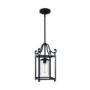 Declaration 1 Light Mini Pendant Antique Forged Iron - FE/DECLARATION/MP