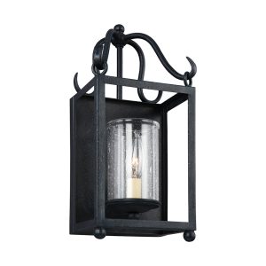 Declaration 1 Light Wall Light Antique Forged Iron - FE/DECLARATION1