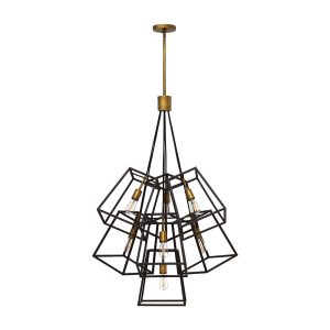 Fulton 7 Light Chandelier Bronze - HK/FULTON/7P