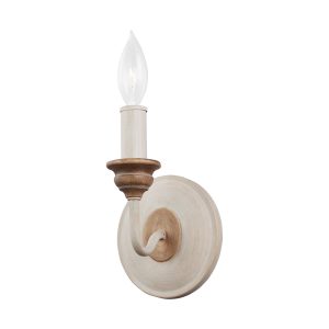 Hartsville 1 Light Wall Light Chalk Washed / Beachwood - FE/HARTSVILLE1