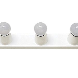 Hollywood Square 3 Light Bar White - HOL3S-WH