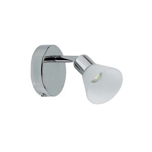 Single 6W LED Spotlight Chrome / Warm White - LSLC-P1-CH