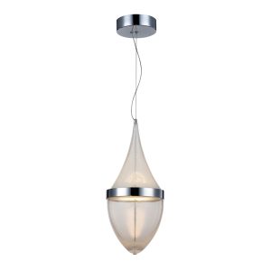 Rico Large 9.6W LED Pendant Chrome / Warm White - LUM.RICO.L