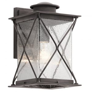 Argyle Medium Outdoor Wall Light Weathered Zinc - KL/ARGYLE2/M