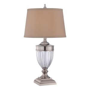 Dennison Table Lamp Polished Nickel - QZ/DENNISON PN