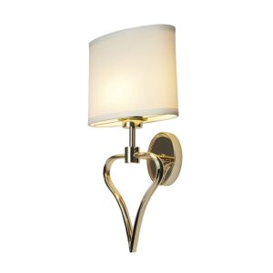 Falmouth LED Bathroom Wall Light French Gold / Warm White - BATH/FALMOUTH FG