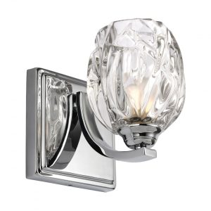 Kalli 3.5W LED Single Bathroom Wall Light Polished Chrome / Warm White - FE/KALLI1 BATH