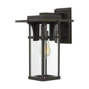 Manhattan Medium Wall Lantern Oil Rubbed Bronze - HK/MANHATTAN2/M