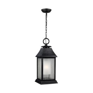 Shepherd Large Chain Pendant Dark Weathered Zinc - FE/SHEPHERD/8L