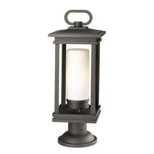 South Hope Large Pedestal Rubbed Bronze - KL/SOUTH HOPE3/L