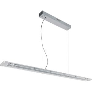 Straight 18W LED Pendant Chrome / Warm White - CP226-L