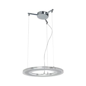 Circle 18W LED Pendant Chrome / Warm White - CP226-R6