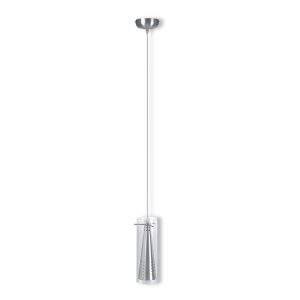 Dual Shade Pendant Satin Chrome - QH1011