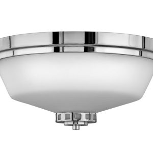 Ashley Flush Mount Polished Chrome - HK/ASHLEY/F BATH