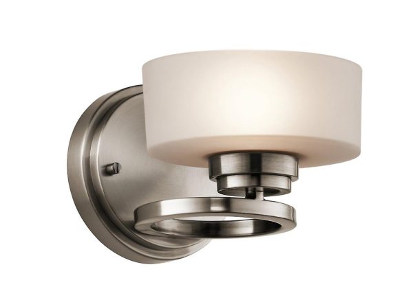 Aleeka 1 Light Wall Light Classic Pewter - KL/ALEEKA1