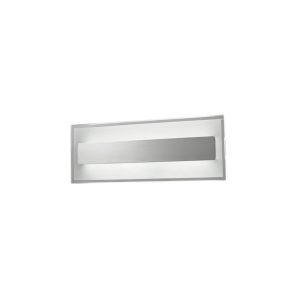 City Range LED Wall Light 11.2W 3000K Satin Chrome - Barcelona