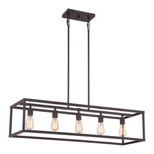 New Harbor Island Chandelier Western Bronze - QZ/NEWHARBOR/ISLE