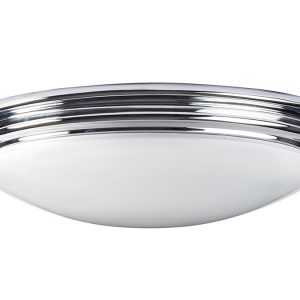 Brompton 7W LED Flush Mount Polished Chrome / Warm White - BATH/BROMPTON/F