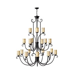 Casa 18 Light Chandelier Olde Black - U/HK/4309OL