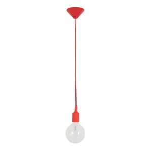 Silicone Pendant Suspension Red - Pen1