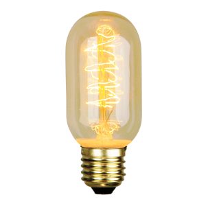 Tubular 25W E27 Vintage Filament Lamp - A-CAR-T4525E27