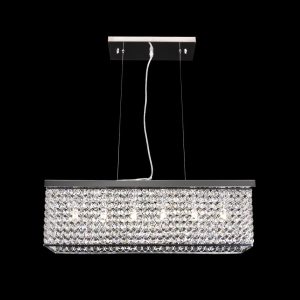 Rainbow 18 Watt LED Crystal Pendant / White - 35048