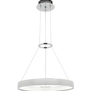 Dynamite 20W LED Round Pendant Chrome - ML63320CH