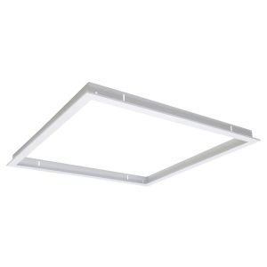 Panel Frame Square Recessed Satin White - 19327