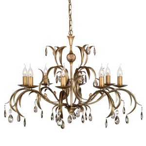 Lily 8 Light Chandelier Metallic Bronze - LL8