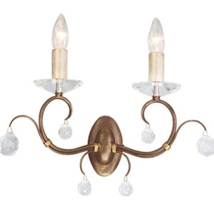 Lunetta 2 Wall Light Bronze Patina - LUN2 BR