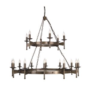 Cromwell 18 Light Chandelier Old Bronze - CW18 OLD BRZ