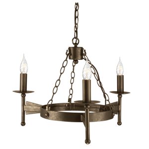 Cromwell 3 Light Chandelier Old Bronze - CW3 OLD BRZ